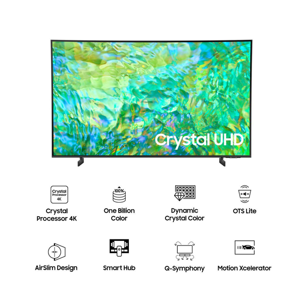 Buy Samsung 55 inch 138 cm 55CU8000 UHD Smart LED TV - Vasanth and Co