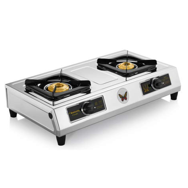 Buy Butterfly Friendly 2 Burner D/B LPG Stove - Vasanth and Co