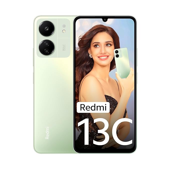 Buy Redmi 13C 4 GB 128 GB Starshine Green Mobile - Vasanth and Co