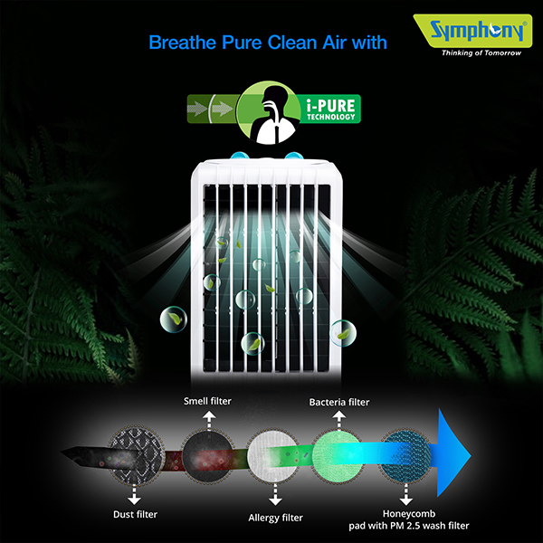 Symphony 12 Liter Diet 12T Air Cooler | Vasanth &amp; Co