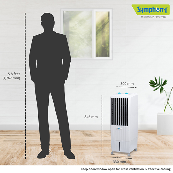 Symphony 12 Liter Diet 12T Air Cooler | Vasanth &amp; Co