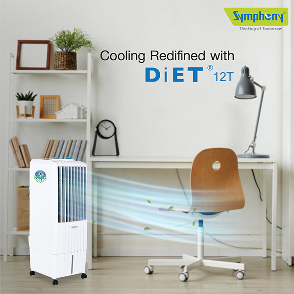 Symphony 12 Liter Diet 12T Air Cooler | Vasanth &amp; Co
