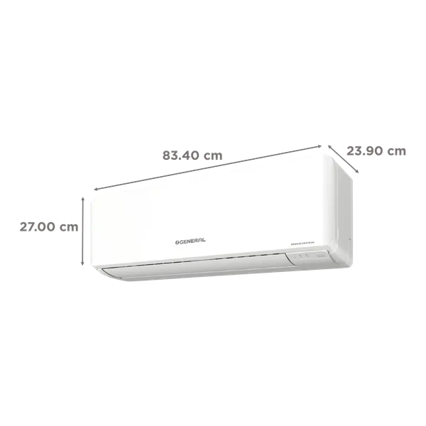 Buy OGeneral 1.5 Ton 3 Star ASGG18CPAA-B (R32)Inverter Split Air Conditioner - Vasanth & Co