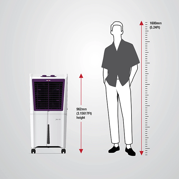 Buy Kenstar 51 Litres JETT Honey Comb 51 Personal Desert Cooler - Vasanth and Co