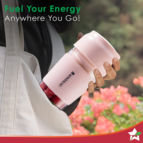 Buy Wonderchef Nutri Cup Portable Pink Blender - Vasanth & Co