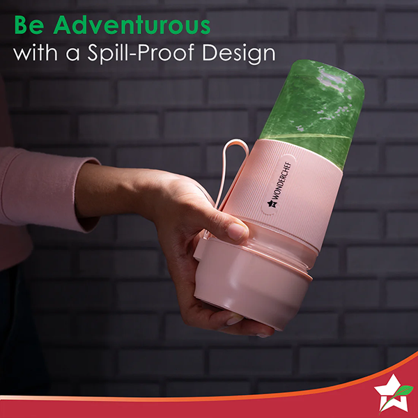 Buy Wonderchef Nutri Cup Portable Pink Blender - Vasanth & Co
