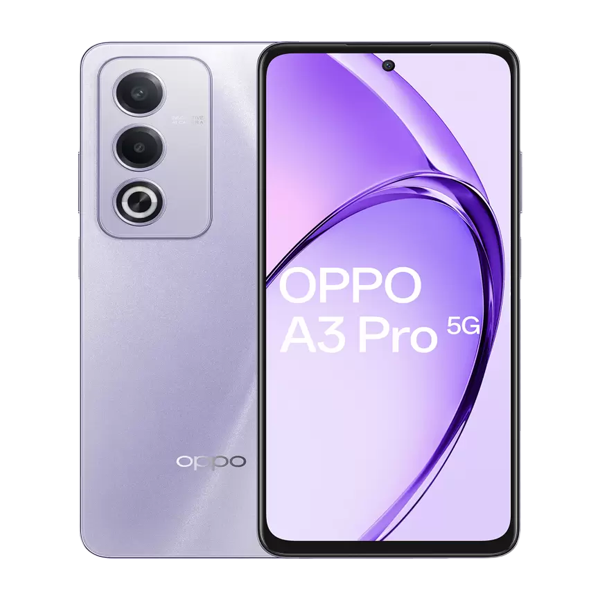 Buy Oppo A3 Pro 5G 8 GB RAM 256 GB Moonlight Purple Mobile - Vasanth And Co