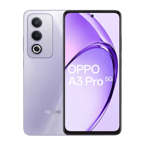 Buy Oppo A3 Pro 5G 8 GB RAM 128 GB Moonlight Purple Mobile - Vasanth and Co