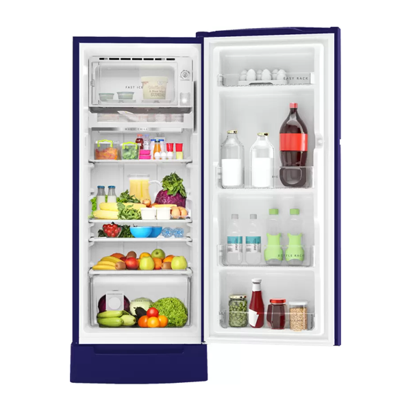 Buy Whirlpool 207 L 3 Star 230 IMPRO ROY Sapphire Mulia Direct Cool Single Door Refrigerator - Vasanth & Co