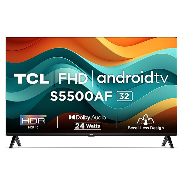 Buy TCL 32 inch 32S5500AF 2K FHD Smart Android TV - Vasanth & Co