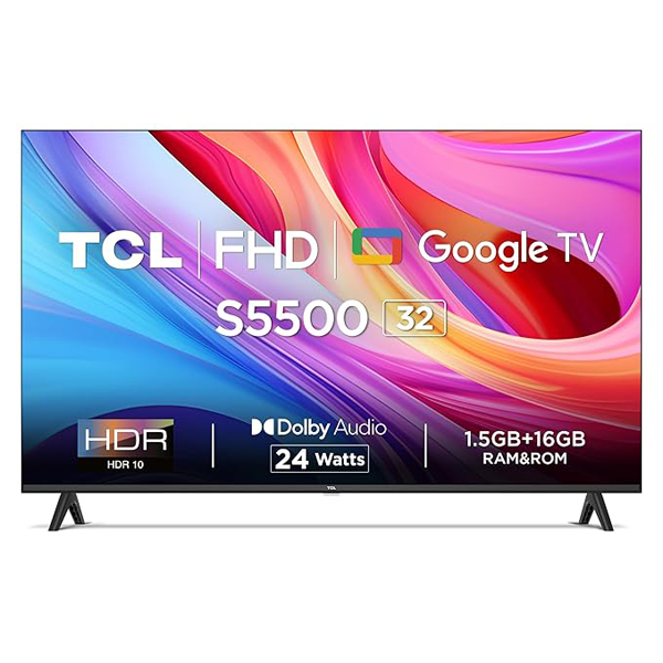 Buy TCL 32 inch 32S5500 2K FHD Google TV - Vasanth & Co