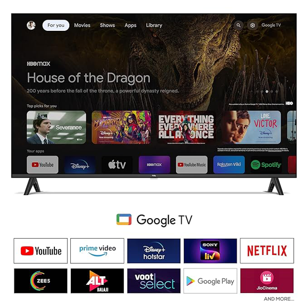 Buy TCL 32 inch 32S5500 2K FHD Google TV - Vasanth & Co