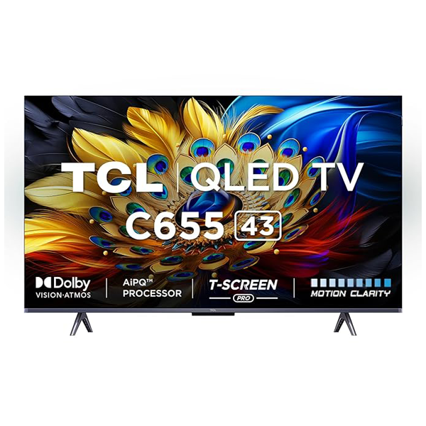 Buy TCL 43 inch 43C655 QLED TV - Vasanth & Co