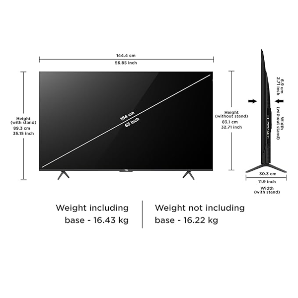 Buy TCL 65 inch 65C655 QLED TV - Vasanth & Co