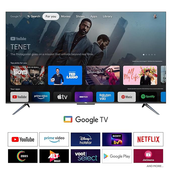 Buy TCL 55 inch 55C755QD-Mini LED 4K TV - Vasanth & Co