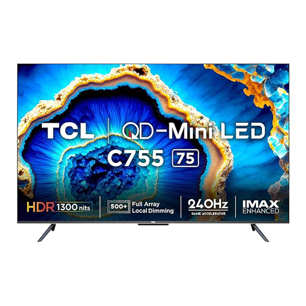 Buy TCL 75 inch 75C755 QD-Mini LED 4K TV - Vasanth & Co