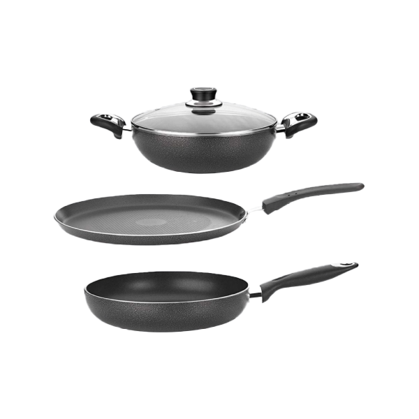 Premier Non Stick Cookware 4 Pcs Set | Vasanth &amp; Co