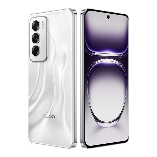 Buy Oppo Reno 12 (8+256 GB) Astro Silver Mobile - Vasanth & Co