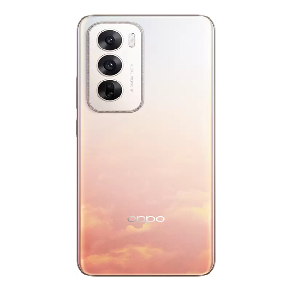 Buy Oppo Reno 12 (8+256 GB) Sunset Peach Mobile - Vasanth & Co