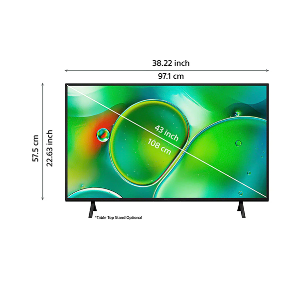 Buy Sony Bravia 2 Series 43 inch 108 cm K-43S20 4K Ultra HD Smart LED Google TV - Vasanth & Co