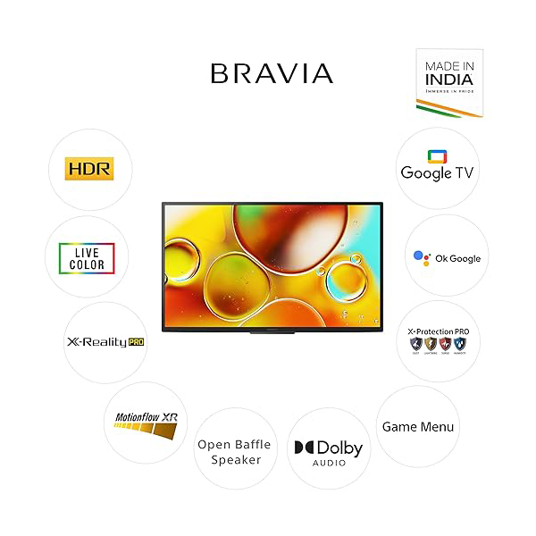 Buy Sony Bravia 32 inch 80 cm KD-32W835 HD Ready Smart LED Google TV - Vasanth & Co