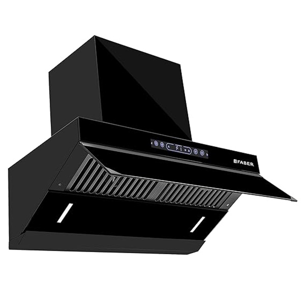 Buy Faber 90 CM Alpine FL HC Black Kitchen Chimney - Vasanth & Co