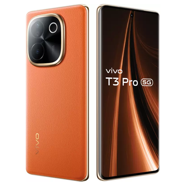 Buy vivo T3 Pro 5G 8 GB RAM 256 GB Sandstone Orange Mobile - Vasanth & Co