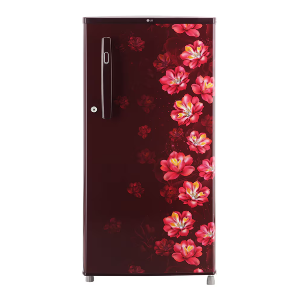 Buy LG 185 L 1 Star GL-B199OSJB Scarlet Jasmine Finish Direct Cool Single Door Refrigerator - Vasanth & Co