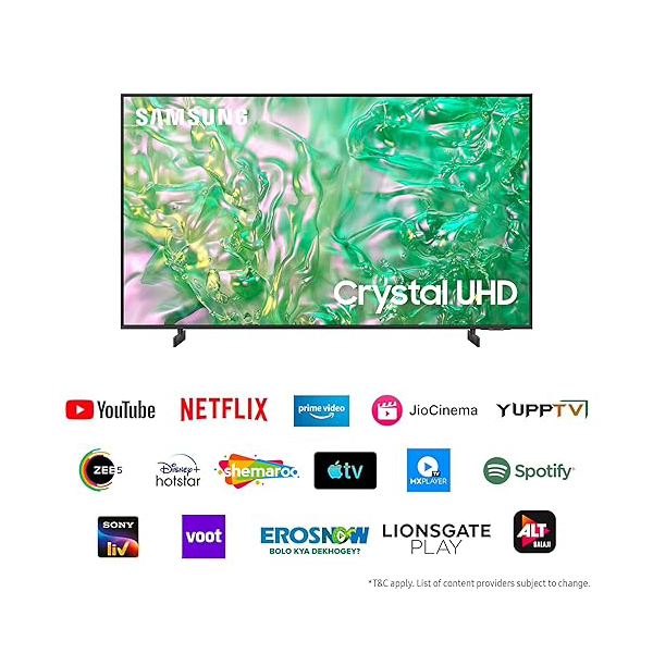 Buy Samsung 108 cm 43 inches 43DU8300 Titan Gray 4K Ultra HD Smart LED TV - Vasanth & Co