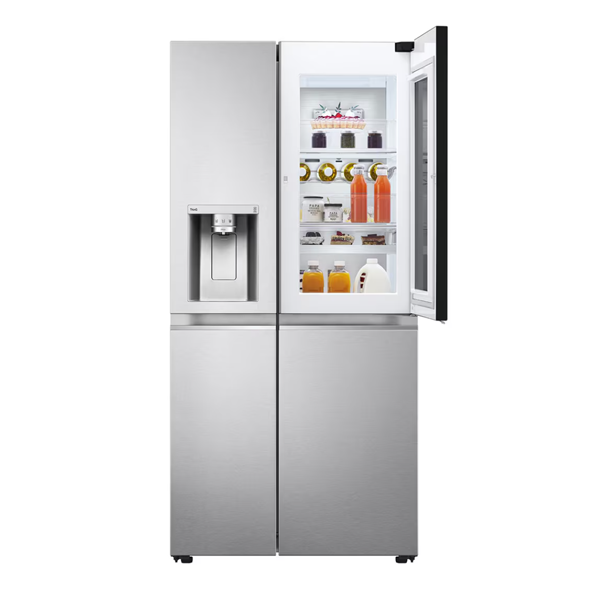 Buy LG 630L 3 Star GL-X257ABS3 Side-by-Side Refrigerator - Vasanth & Co