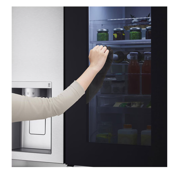 Buy LG 630L 3 Star GL-X257ABS3 Side-by-Side Refrigerator - Vasanth & Co