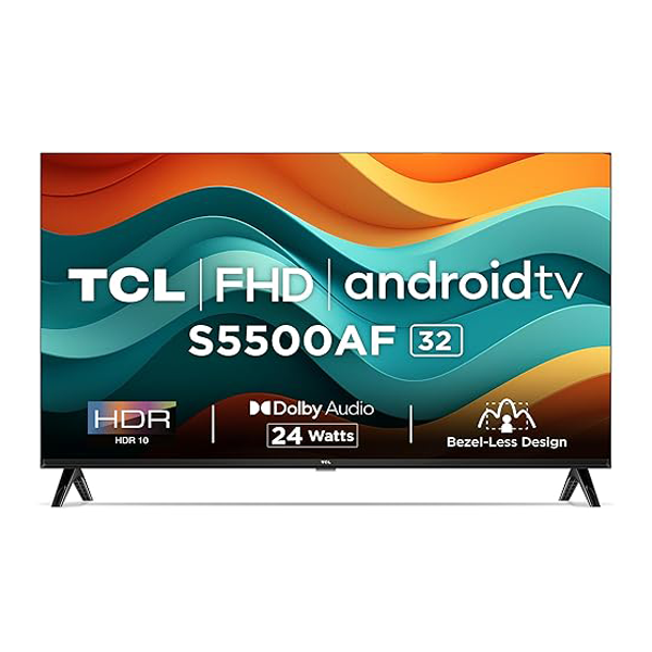 Buy TCL 32 inch 32S5500AF 2K FHD Smart Android TV - Vasanth & Co