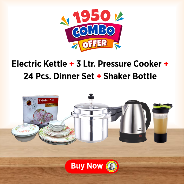 Buy Thangam Boilease SS 1.8 L Electric Kettle - Vasanth & Co