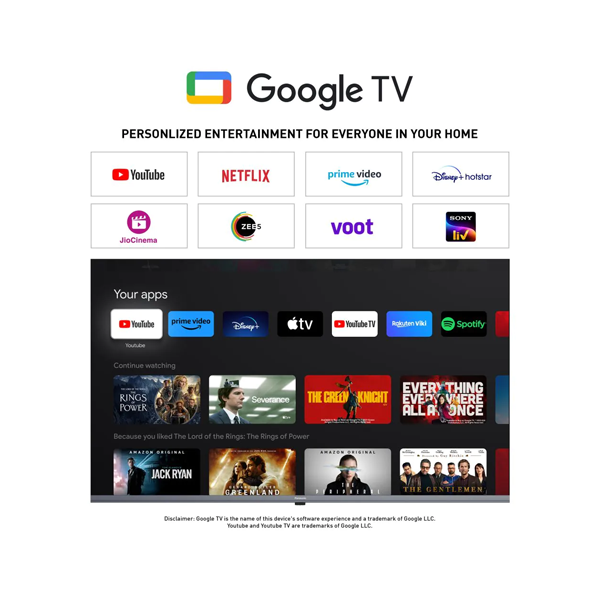 Buy Panasonic 55 inch 139 cm TH-55MX740DX 4K Ultra HD Smart Android LED TV - Vasanth and Co