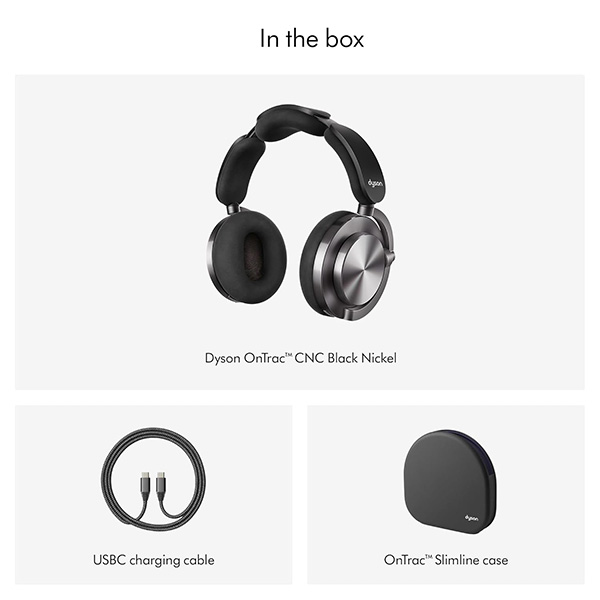 Buy Dyson OnTrac Bluetooth CNC Black Nickel Headphones - Home Entertainment
