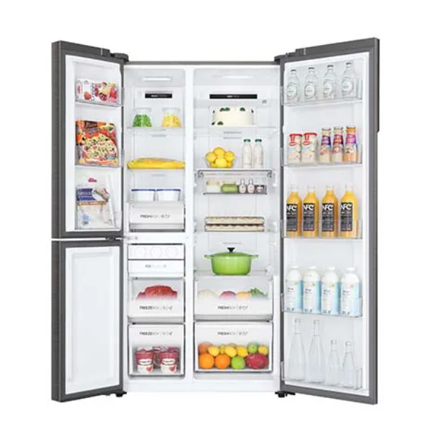 Buy Haier 598L 3 Door HRT-683ISU1 Convertible Side by Side Refrigerator - Vasanth and Co