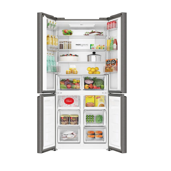 Buy Haier 520 L Lumiere Series HRB-600IS 4 Door Side by Side Refrigerator - Vasanth and Co