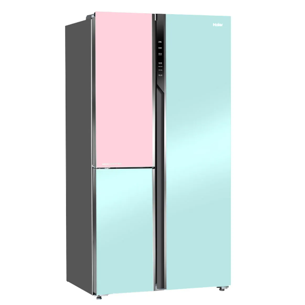 Buy Haier Vogue Series 598L 3 Door HRT-683PNGU1 Side By Side Refrigerator - Vasanth and Co