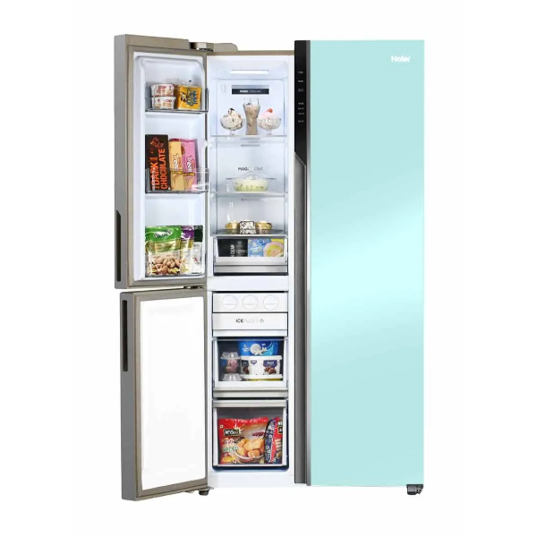 Buy Haier Vogue Series 598L 3 Door HRT-683PNGU1 Side By Side Refrigerator - Vasanth and Co