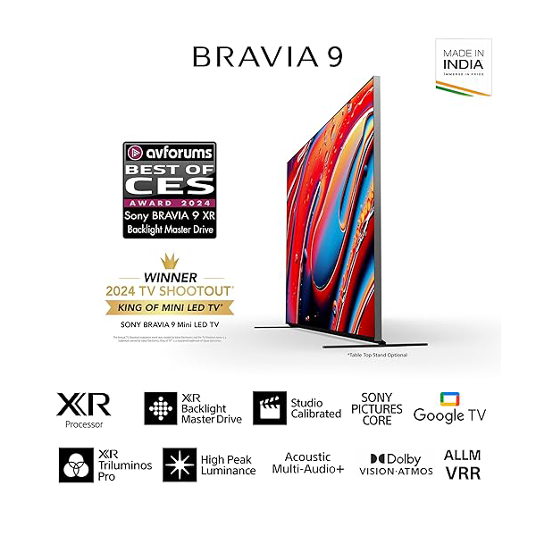 Buy Sony Bravia 9 Series 75 inch 189 cm K-75XR90 4K Ultra HD AI Smart Mini LED Google TV - Vasanth and Co
