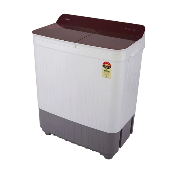 Buy Haier 8 Kg 5 Star HTW80-178 Semi-Automatic Washing Machine With Toughened Glass - Vasanth & Co