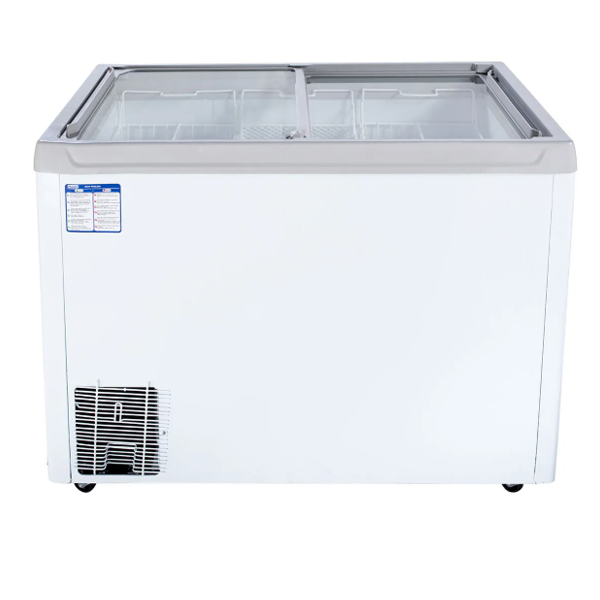Buy Haier 300 L 5 Star HFC-300GM5 rated flat glass top horizontal freezer - Vasanth & Co