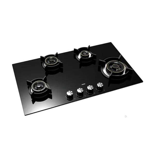 Buy Haier 4 Brass Burner HIC-904FCF-O 90cm Hybrid - Hob Gas Stove - Vasanth & Co