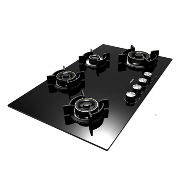 Buy Haier 4 Brass Burner HIC-904FCF-O 90cm Hybrid - Hob Gas Stove - Vasanth & Co