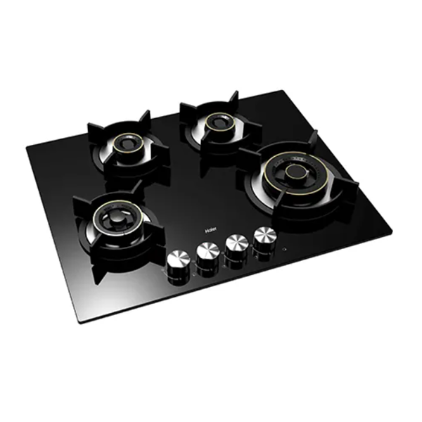 Buy Haier 4 Brass Burner HIC-754FCF-O 75cm Hybrid - Hob Gas Stove - Vasanth & Co
