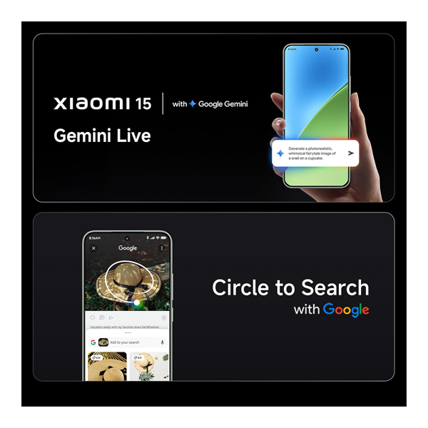 Buy Xiaomi 15 12+512GB Black Mobile - Vasanth & Co