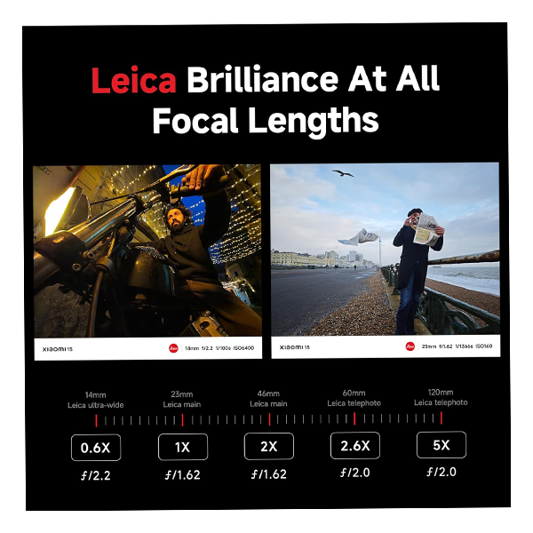 Buy Xiaomi 15 12+512GB Black Mobile - Vasanth & Co