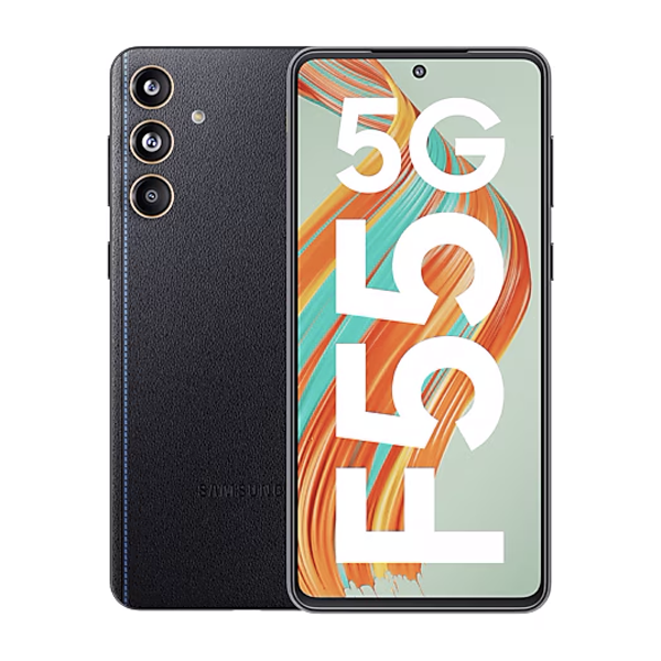 Buy Samsung Galaxy F55 5G (8 GB RAM + 128 GB) Raisin Black Mobile Phone - Vasanth & Co