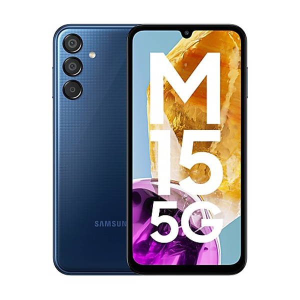 Buy Samsung Galaxy M15 (6 GB RAM + 128 GB) Blue Topaz Mobile Phone - Vasanth & Co