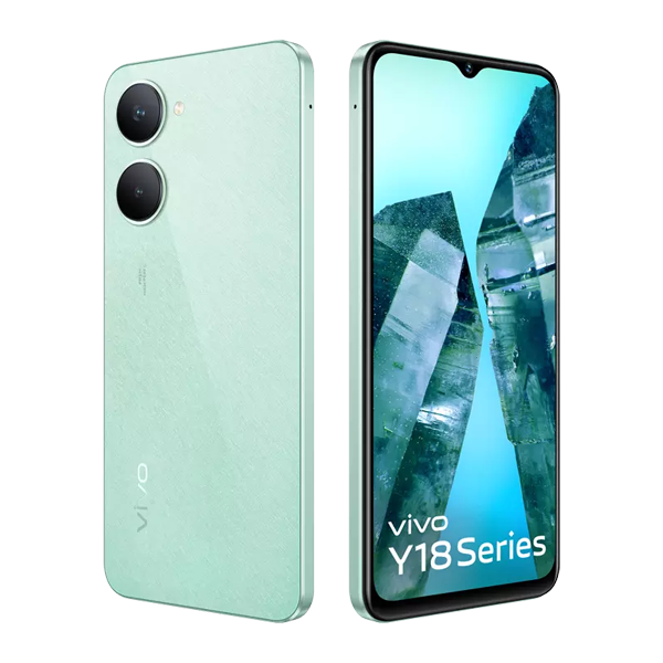 Buy Vivo Y18T 4GB+128GB Gem Green Mobile Phone - Vasanth & Co